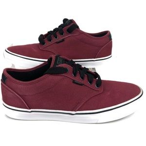 Vans Ortholite Shoes Mens Burgundy